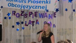 Konkurs Piosenki Obcojęzycznej  „Rozśpiewane lata 90”