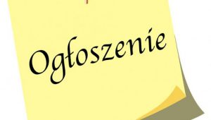 Ogłoszenie